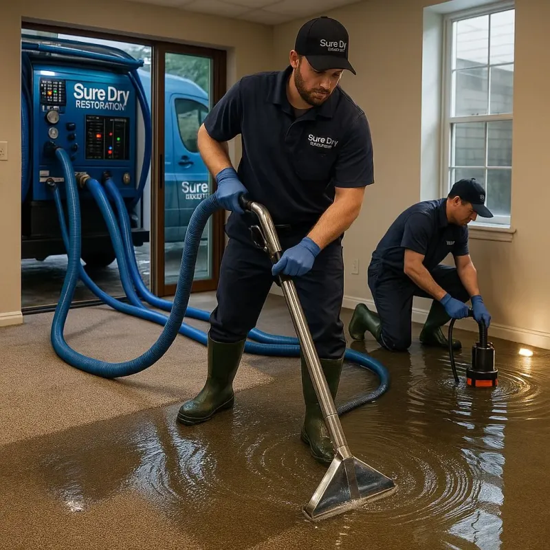 Water Extraction and Removal process in Shenandoah, PA